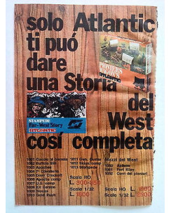P77.004 Pubblicità Advertising ATLANTIC - UNA STRORIA DEL WEST * 1977 *