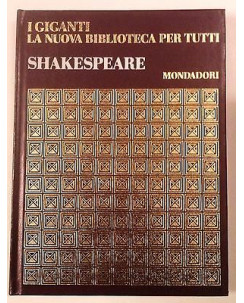 I Giganti N. 8  Shakespeare -  Edizioni Mondadori -  A02