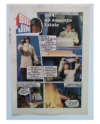 P78.005 Pubblicità Advertising BIG JIM 004 CAMBIA VOLTO * 1978 * 3 PAGINE!