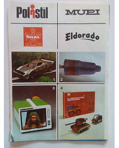 P78.008 Pubblicità Advertising POLISTIL - MUPI - EL DORADO ... * 1978 *