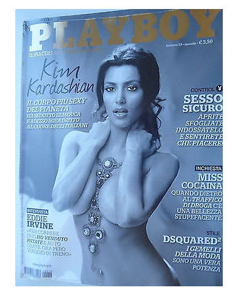 PLAYBOY   n.19  ott   2010  Kim Kardashian   [SR]