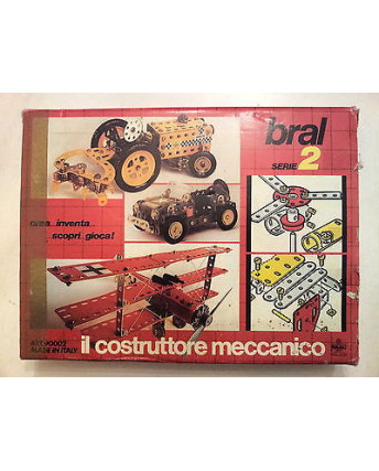 Bral Serie 2 - Il Costruttore Meccanico - Gioco in Scatola Vintage Anni '80