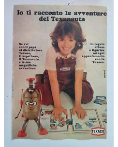 P80.005 Pubblicità Advertising TEXACO LE AVVENTURE DEL TEXANAUTA * 1980 *