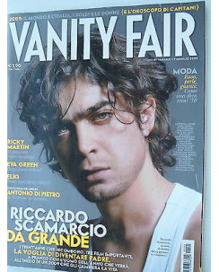 VANITY FAIR   n.1  7gen   2009   Riccardo Scamarcio-Ricky Martin-Eva Green  [SR]