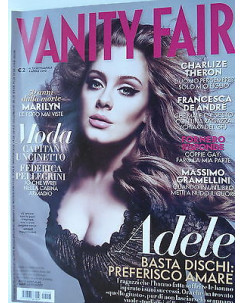 VANITY FAIR   n.13  4apr   2011  Adele-Charlize Theron-Francesca De Andre'  [SR]