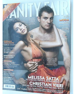VANITY FAIR   n.16  23apr   2008   Melissa Satta-Christian Vieri      [SR]