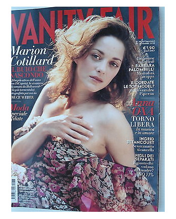 VANITY FAIR   n.38  29sett  2009   Marion Cotillard-Anna Oxa    [SR]