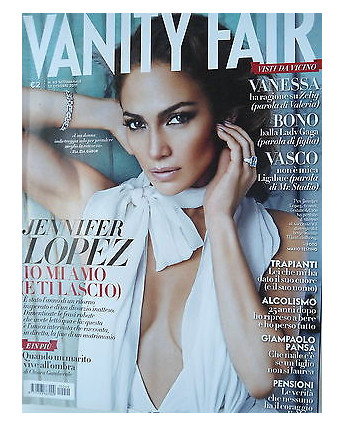 VANITY FAIR   n.40  12ott   2011   Jennifer Lopez-Tom Hanks-Anna Foglietta  [SR]