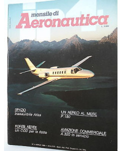 JP4 Mensile di Aeronautica 1988 n. 4 apr P.180-A.320-Citation V A.320