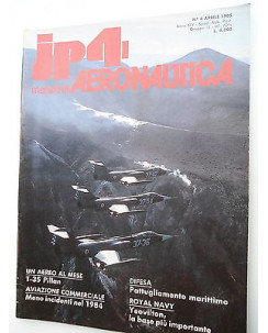 JP4 Mensile di Aeronautica 1985 n. 4 apr T-35 Pillan-F-104S