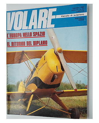 VOLARE n.53 gen  1988 Biplano-EH 101-Boeing E3    [SR]
