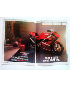 P93.001 Pubblicità Advertising CAGIVA PRIMA R50. PRIMA DI TUTTO *1993 * 2 PAGINE