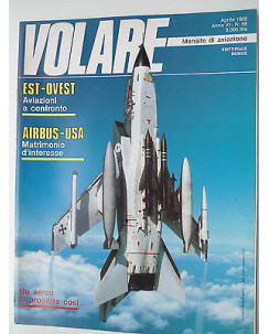 VOLARE n.56 apr 1988 Airbus-USA-A320-Harrier ADF     [SR]