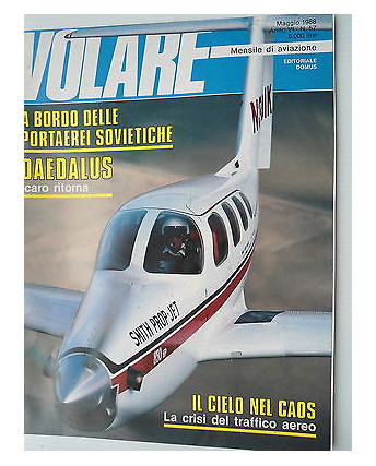 VOLARE n.57 mag 1988 Daedalus-VSTOL Yak 36 Forger    [SR]