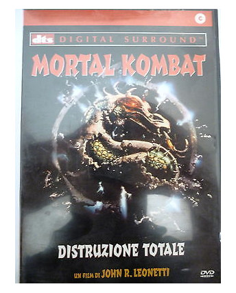 MORTAL KOMBAT ( DISTRUZIONE TOTALE ) DVD 95m ca. - CECCHI GORI EDITORIA 2002