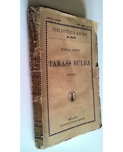 Nicola Gogol: Tarass Bulba 1a Ed. Fratelli Treves Quinto Migliaio 1929 A03