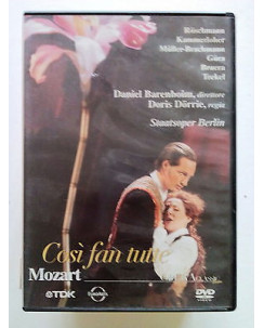 Mozart: Così Fan Tutte - Barenboim, Dorrie 2 DVD *Opera Classic Voice TDK* DVD01
