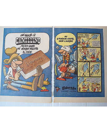 P.70.04 Pubblicita' Advertising Eldorado Camillino 1970 Clipping fumetto