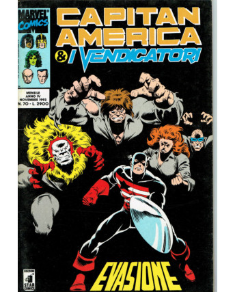 Capitan America e i Vendicatori n.70 ed.Star Comics