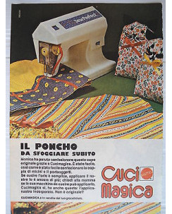 P.70.13  Pubblicita' Advertising Mattel Cuci Magica 1970 Clipping fumetto