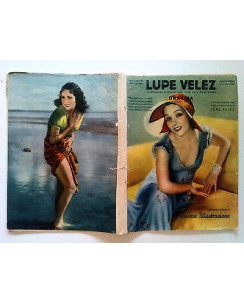 Lupe Velez Romanzo della Vita e Film * Suppl. Cinema Illustrazione lug. 1933 FC