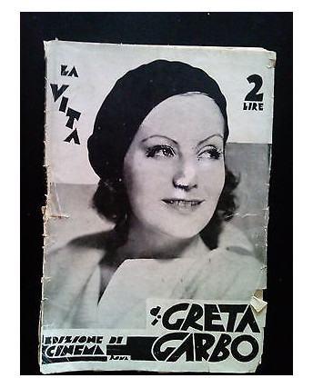 La Vita di Greta Garbo * Edizione di Cinema Rivista Anni 30 FC