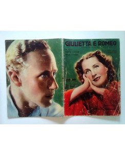 Giulietta e Romeo - N. Shearer, L. Howard*Suppl Cinema Illustrazione lug 1936 FC