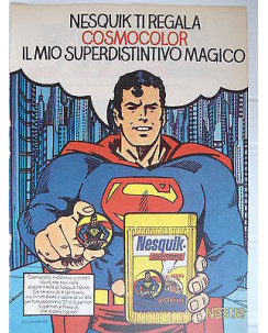 P.70.23  Pubblicita' Advertising Nestle' Nesquik 1970 Clipping fumetto