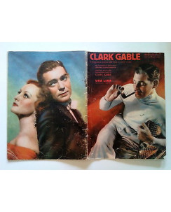 Clark Gable Romanzo della Vita e Film * Suppl. Cinema Illustrazione ago. 1934 FC