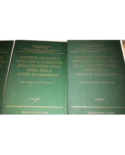 Raccolta decennale Giurisprudenza Civile Corte Cassazione1/3 ed.La Scala[SR]FF02