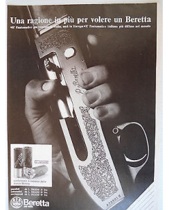 P.70.34 Pubblicita' Advertising Beretta Fucili e cartucce 1970 Clipping R.Tur.