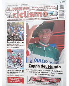 Il Mondo del Ciclismo n 33/34del 14ago 2003 Bettini-Basso-Di Luca   [SR]