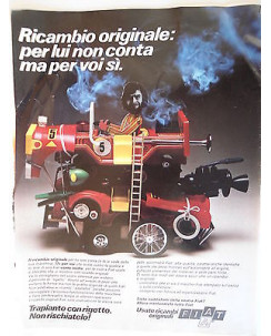 P.70.39 Pubblicita' Advertising FIAT ricambi originali 1970 Clipping Riv.Turismo