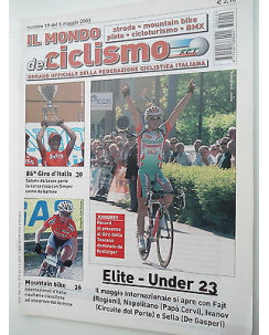 Il Mondo del Ciclismo n19del 8mag  2003 Simoni-Nocentini-Fuentes-Hamilton   [SR]
