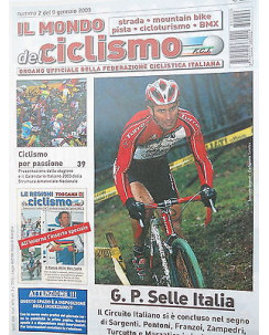 Il Mondo del Ciclismo n2del 9gen  2003 Pontoni-Franzoi-Zampedri-Turcutto [SR]