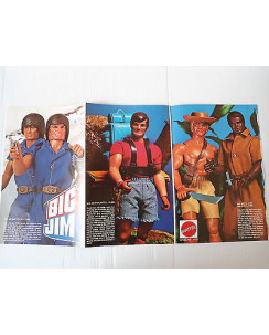 P.70.91 Pubblicita' Advertising Mattel Big Jim Parlante-2Volti1970 Clipping fum.