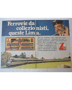P.70.93 Pubblicita' Advertising Zima Models Ferrovie col. 1970 Clipping fumetto