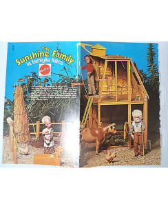 P.70.94 Pubblicita' Advertising Mattel The Sunshine family 1970 Clipping fum.