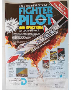 P.80.01 Pubblicita' Advertising Fighter pilot-TT Racer 1980 Clipping Riv.Pc