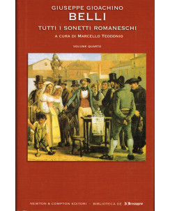 G.Gioacchino Belli:tutti i sonetti Romaneschi vol.4 ed.Newton C. A59