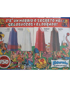 P.80.03  Pubblicita' Advertising Eldorado Gelosuccosi 1980 Clipping fumetto