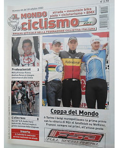 Il Mondo del Ciclismo n44del 30 ott 2003 Nijs-Wellens-Franzoi-Peron-Ponton  [SR]