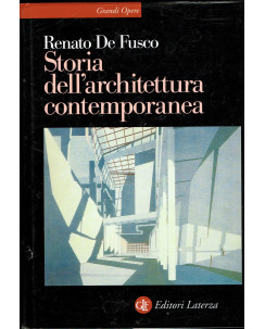 Renato De Fusco:storia dell'architettura contemporanea ed.Laterza  A59