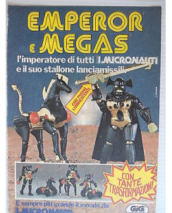 P.80.05  Pubblicita' Advertising Gig I Micronauti Emperor 1980 Clipping fumetto
