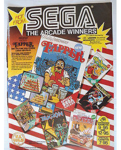 P.80.06 Pubblicita' Advertising SEGA The arcade winners 1980 Clipping Riv.Pc