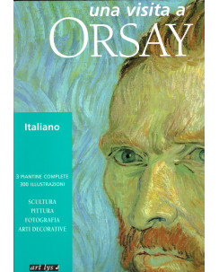 una visita a ORSAY 3 piantine 300 illustrazioni,scultura,pittura ed.Art Lys FF11