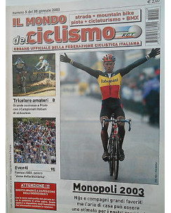 Il Mondo del Ciclismo n5del 30gen 2003 Nijs-Franzoi-Pontoni-Bramati   [SR]