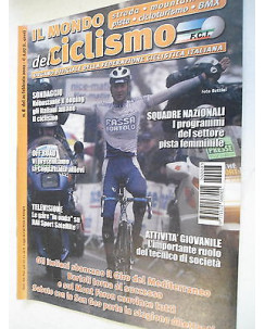 Il Mondo del Ciclismo n8del 21feb  2002 Bettini-Bartoli-Leoni-Petacchi  [SR]