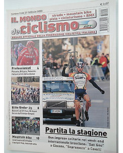 Il Mondo del Ciclismo n9del 27feb 2003 Pozzato-Di Luca-Petacchi   [SR]