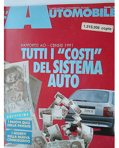 L'Automobile  n. 499 dic 1991  Astra SW-Cinquecento-Guida sicura   [SR]